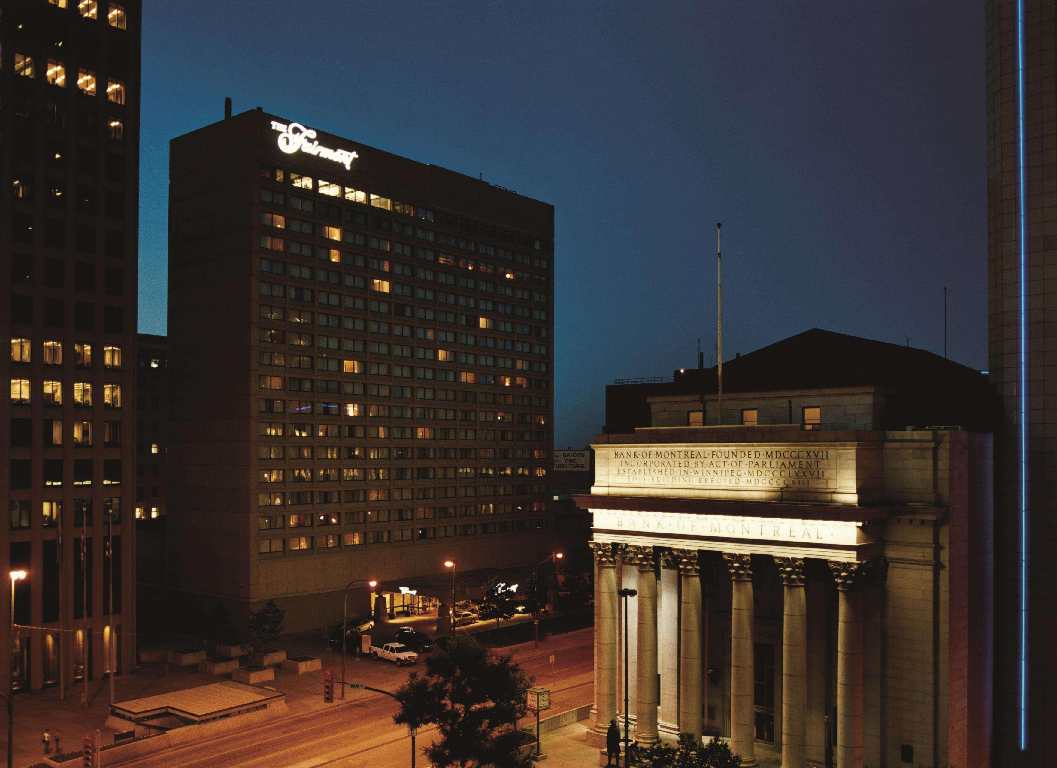 Fairmont Winnipeg Exterior foto